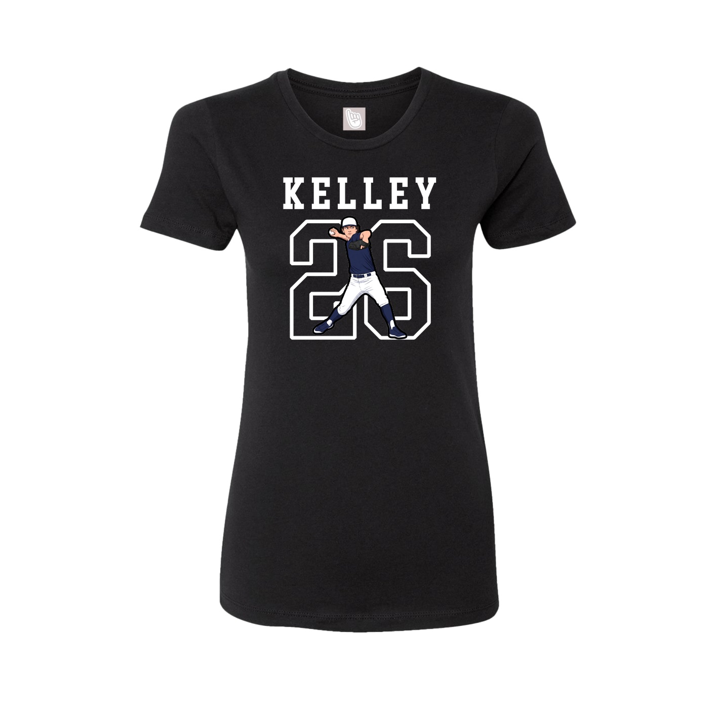 Fitted Women's Tee — Shirsey in Black