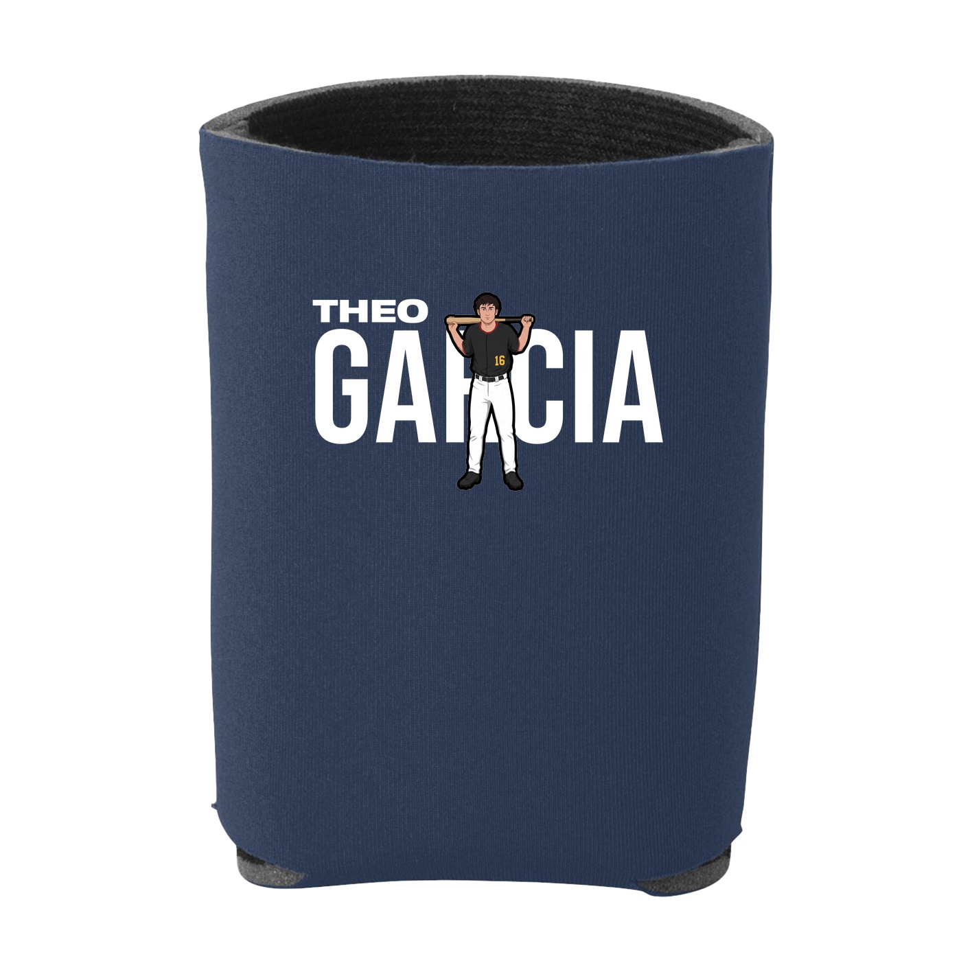 Can Holder — Player Name in Navy