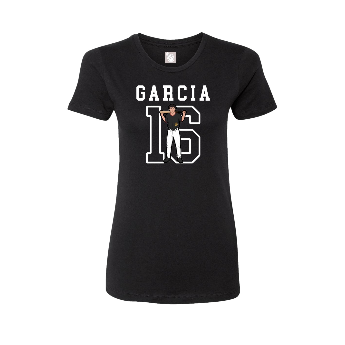 Fitted Women's Tee — Shirsey in Black