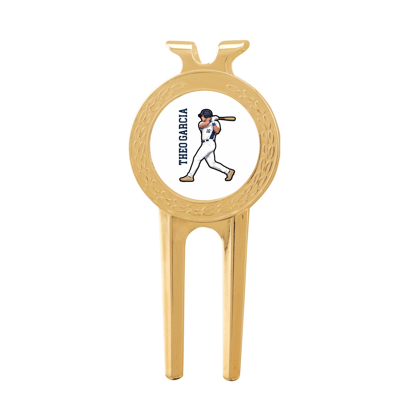 Divot Tool with Ball Marker — Name Vertical in Classic