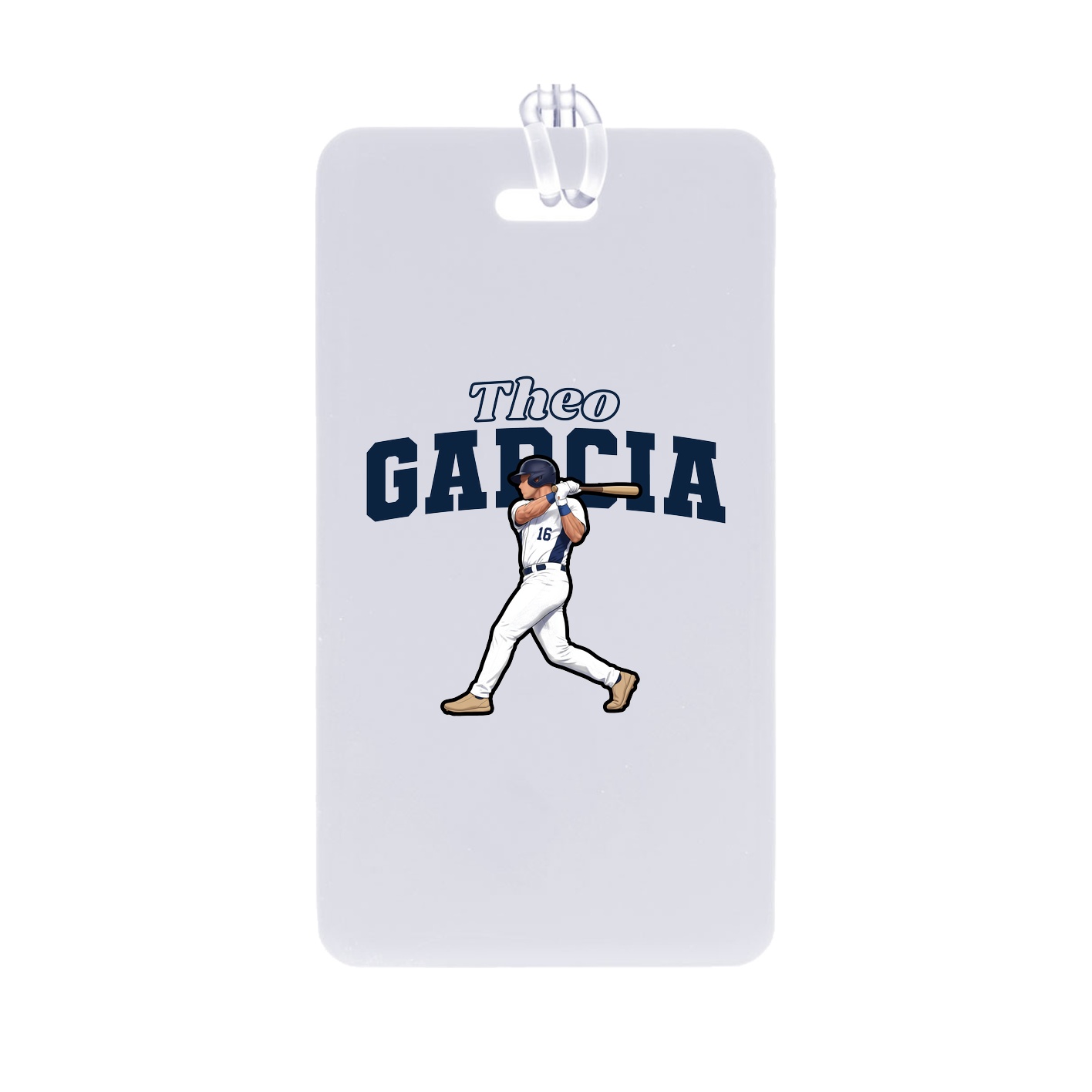 Bag Tag — Name Arch in Classic