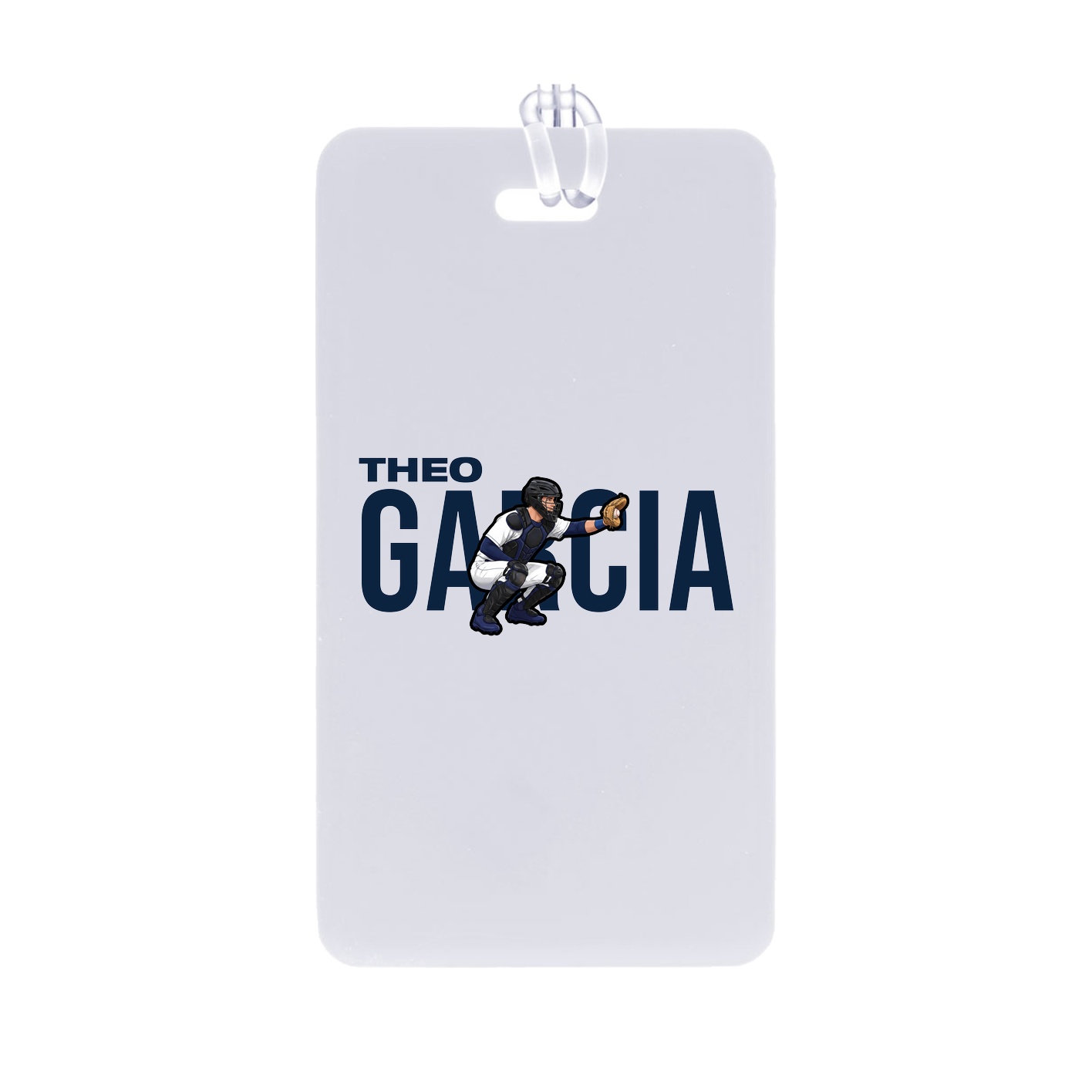 Bag Tag — Player Name in Classic