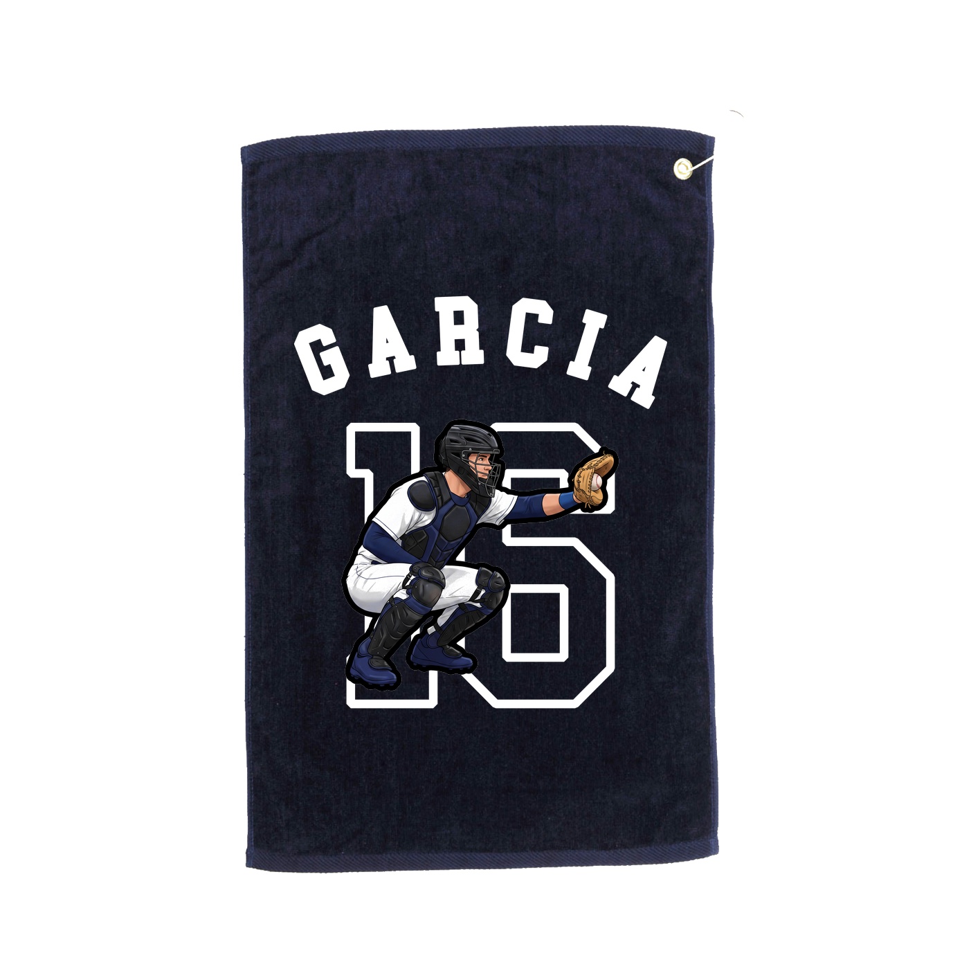 Golf Towel — Shirsey Arch in Navy