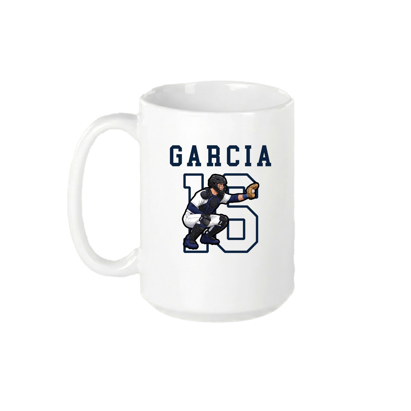 15oz Coffee Mug — Shirsey in White