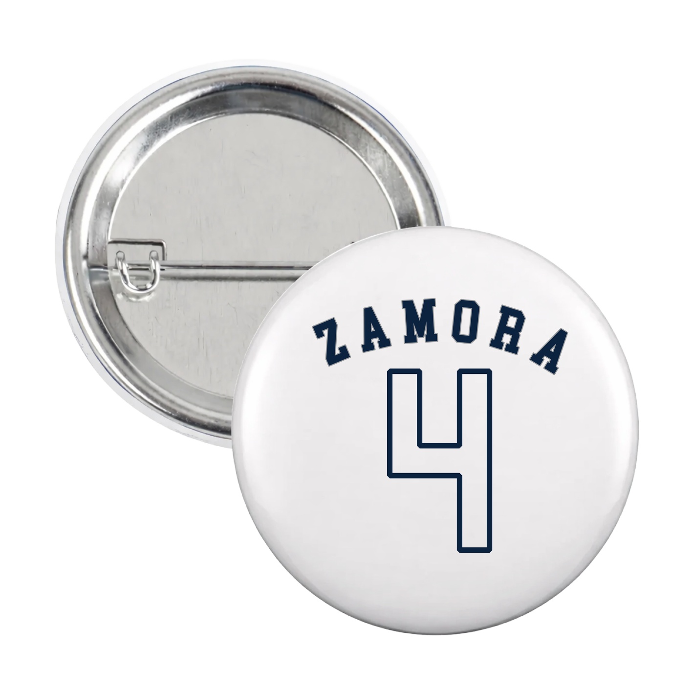 Game Day Button — Shirsey Arch in White