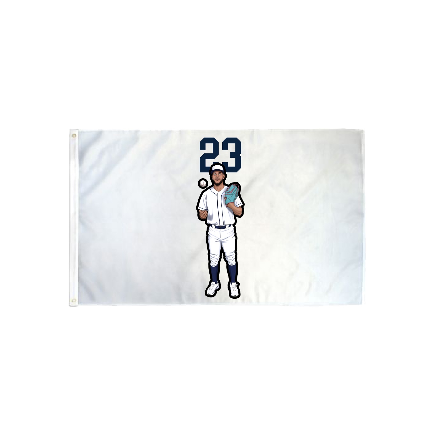 3x5 Flag — Number Top in Classic