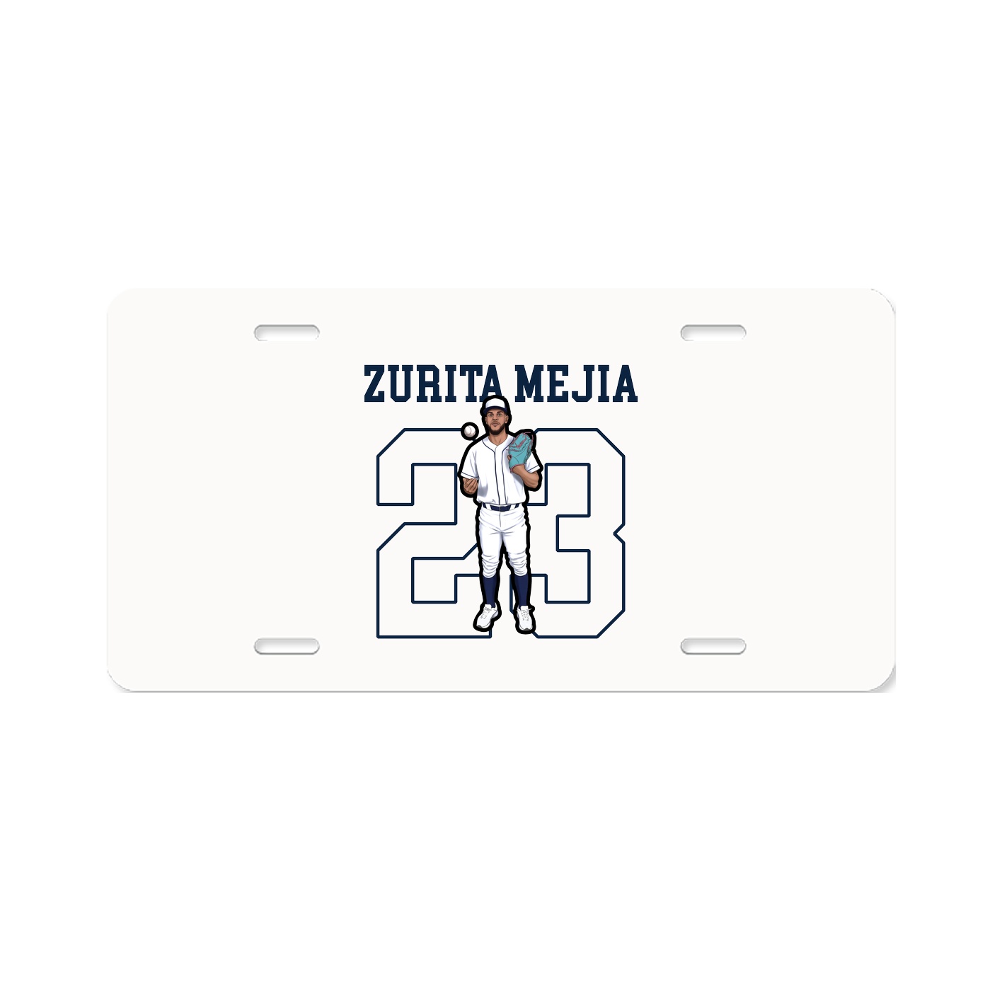 License Plate — Shirsey in Classic