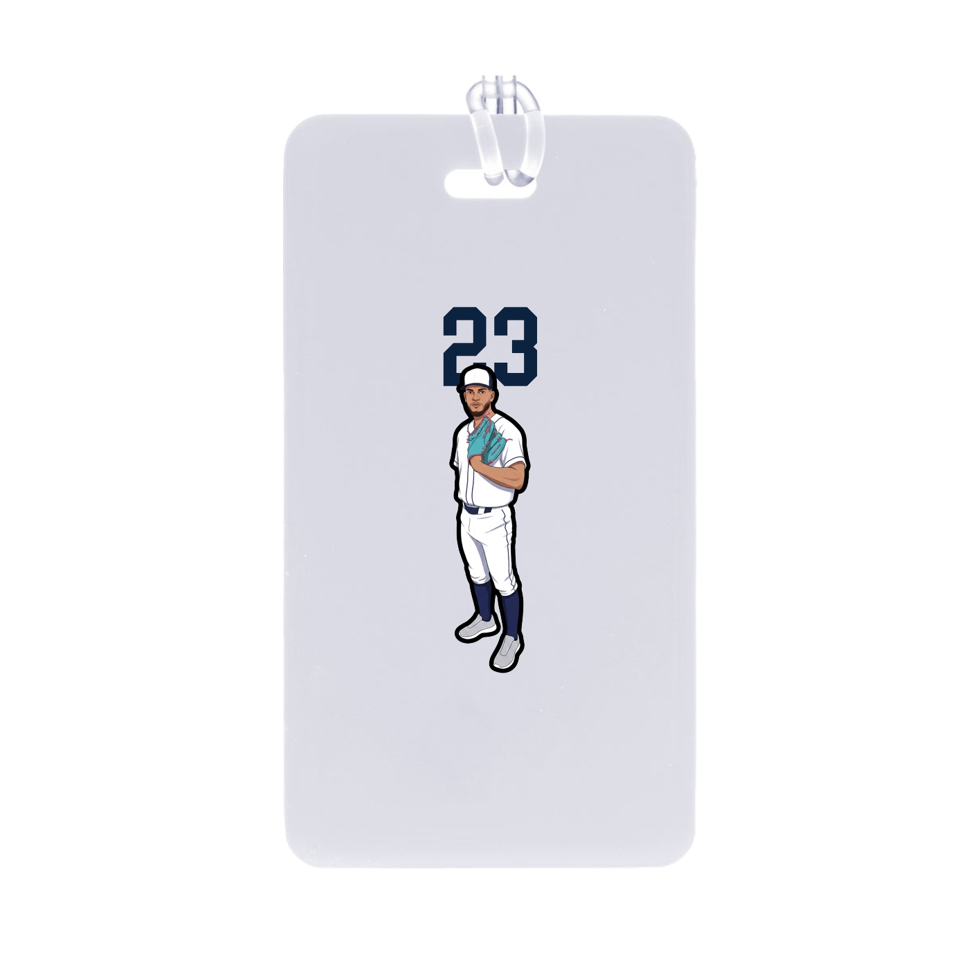 Bag Tag — Number Top in Classic