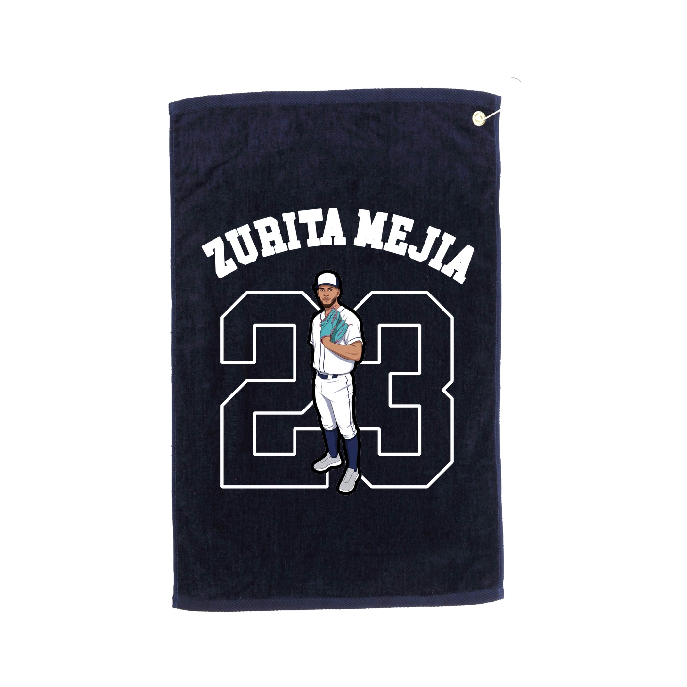 Golf Towel — Shirsey Arch in Navy