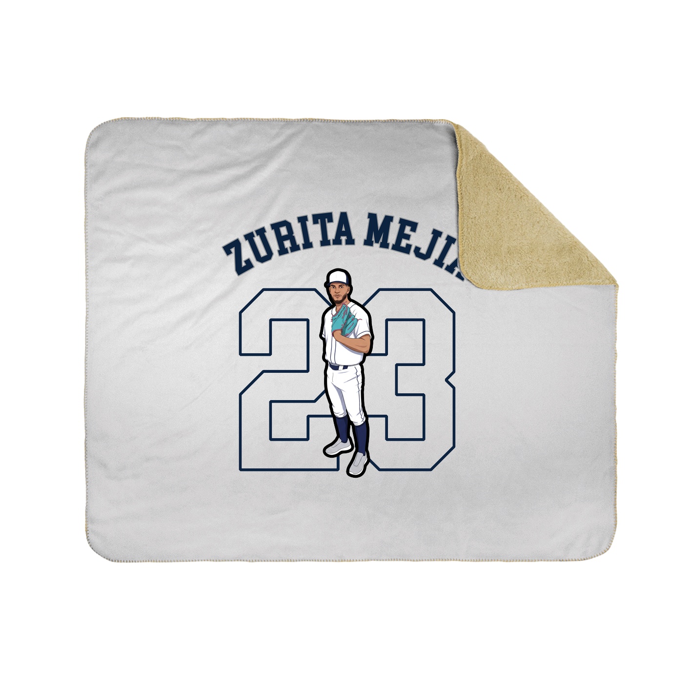 Throw Blanket — Shirsey Arch in White
