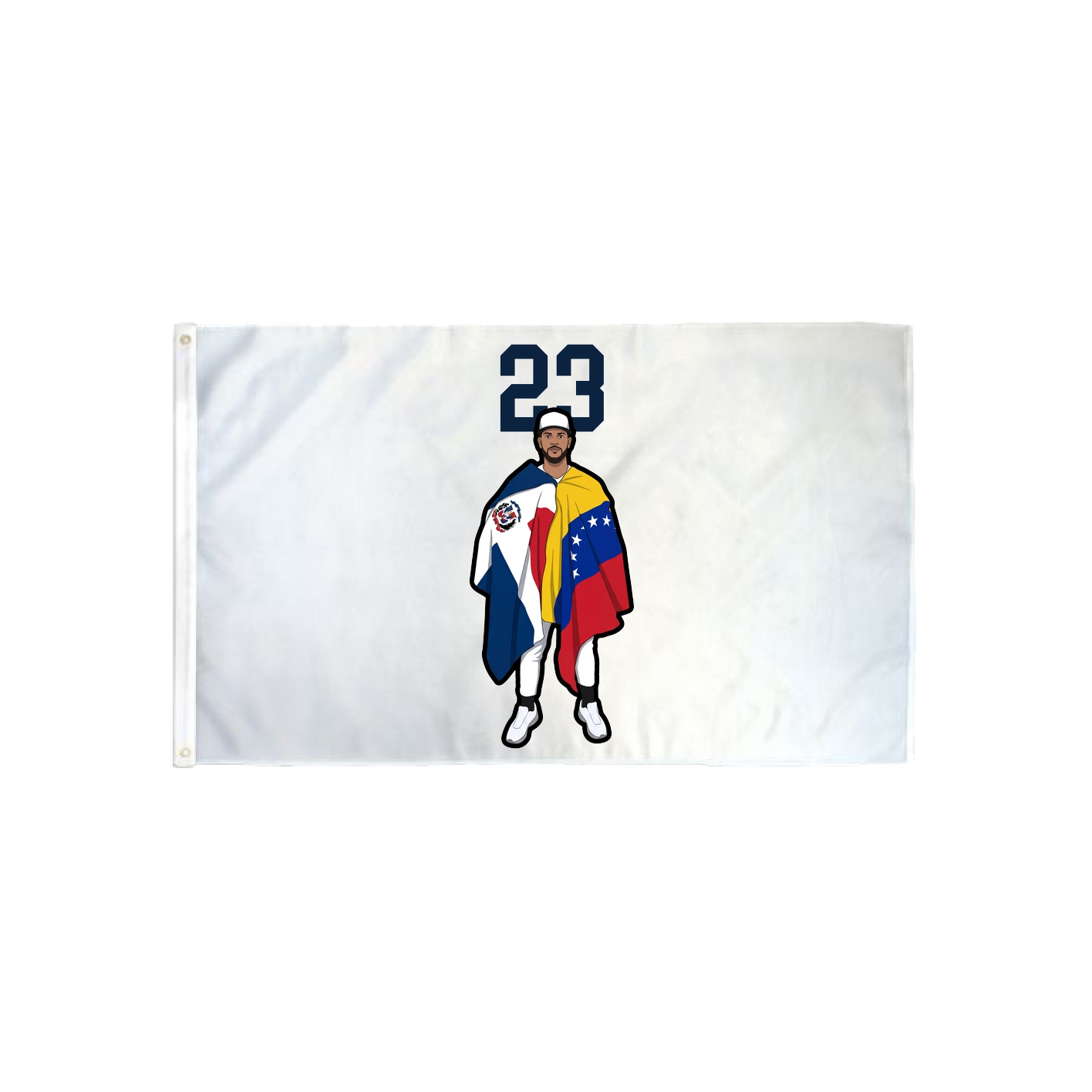 3x5 Flag — Number Top in Classic