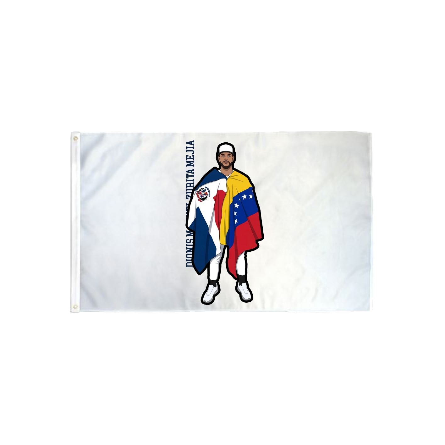 3x5 Flag — Name Vertical in Classic