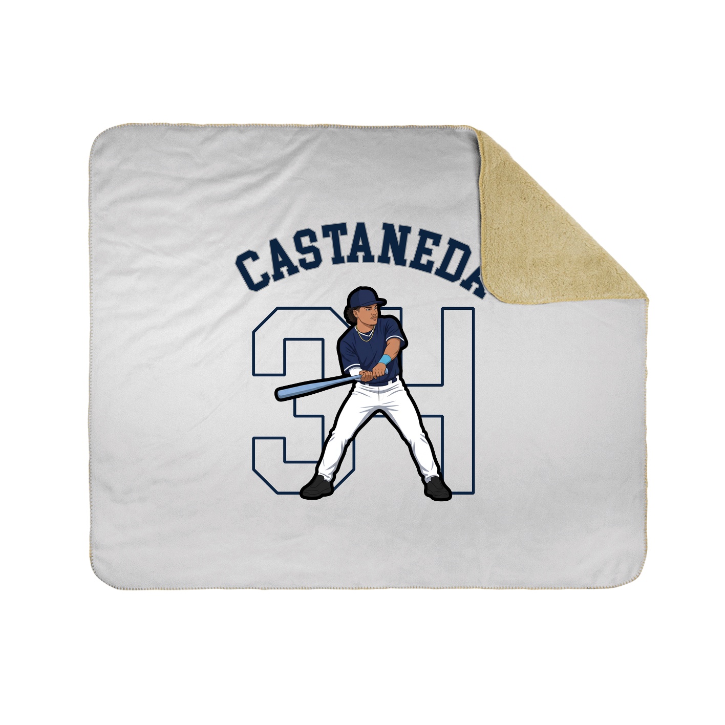 Throw Blanket — Shirsey Arch in White