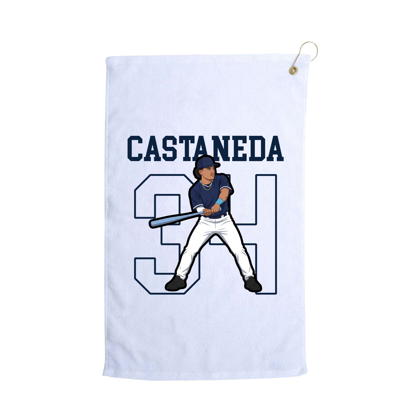 Golf Towel — Shirsey in White