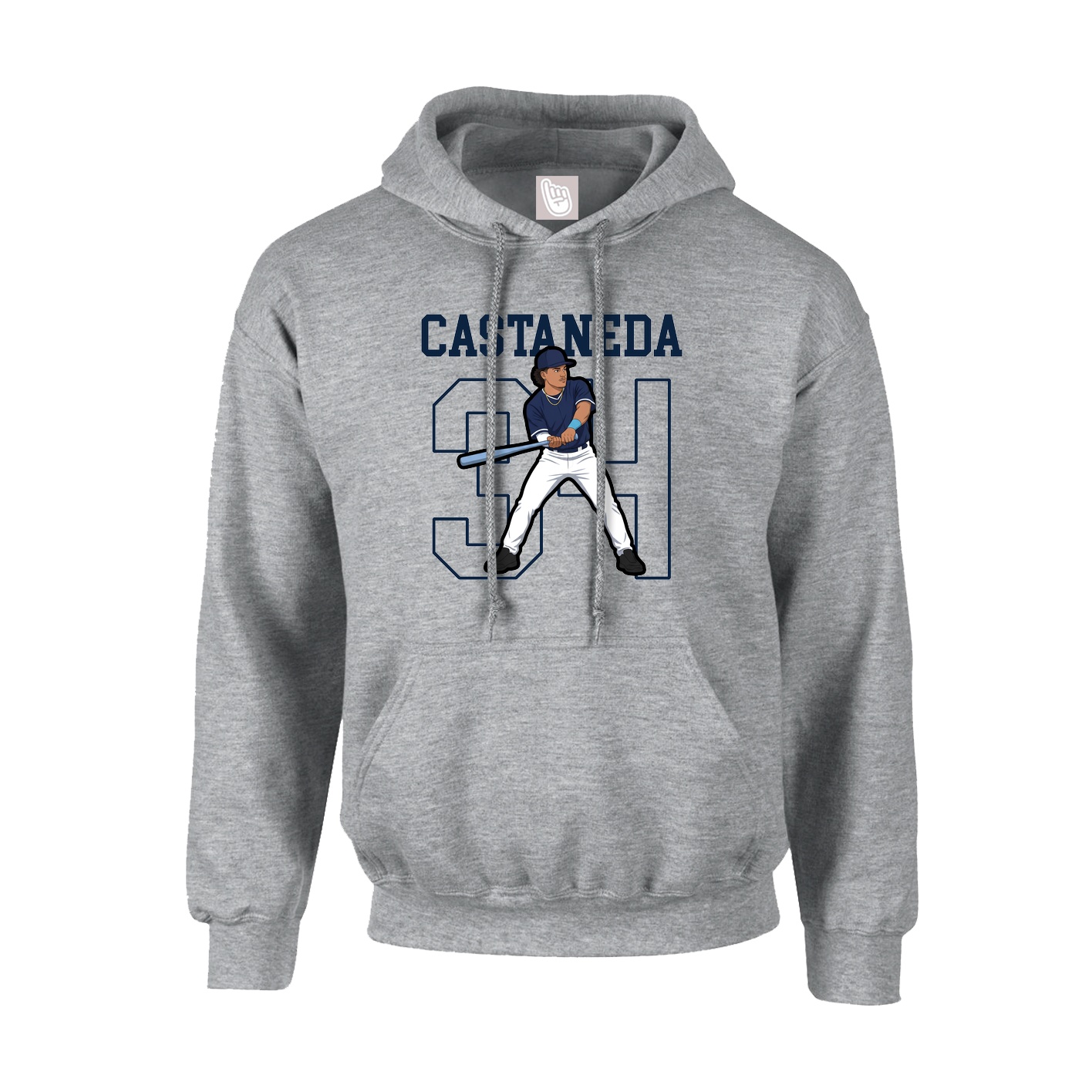 Hoodie — Shirsey in Grey