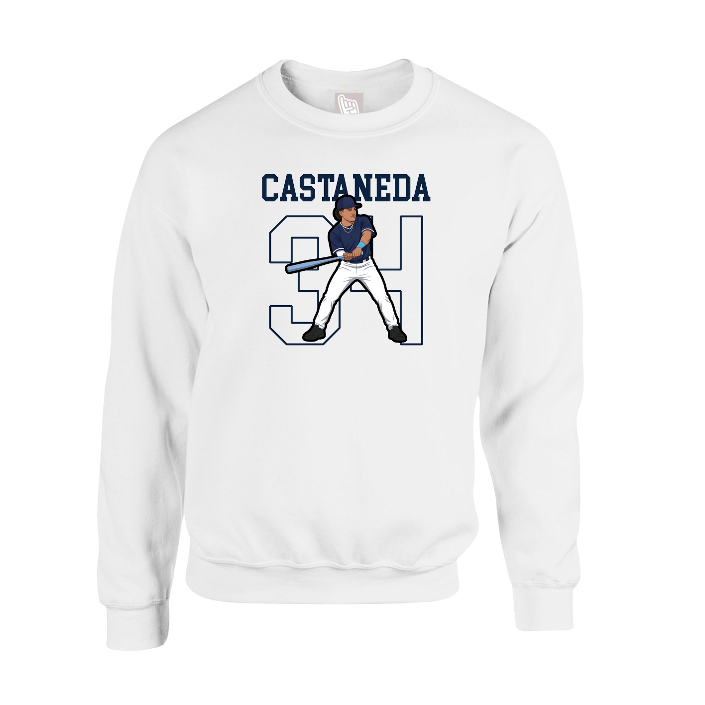 Fleece Crew — Shirsey in White
