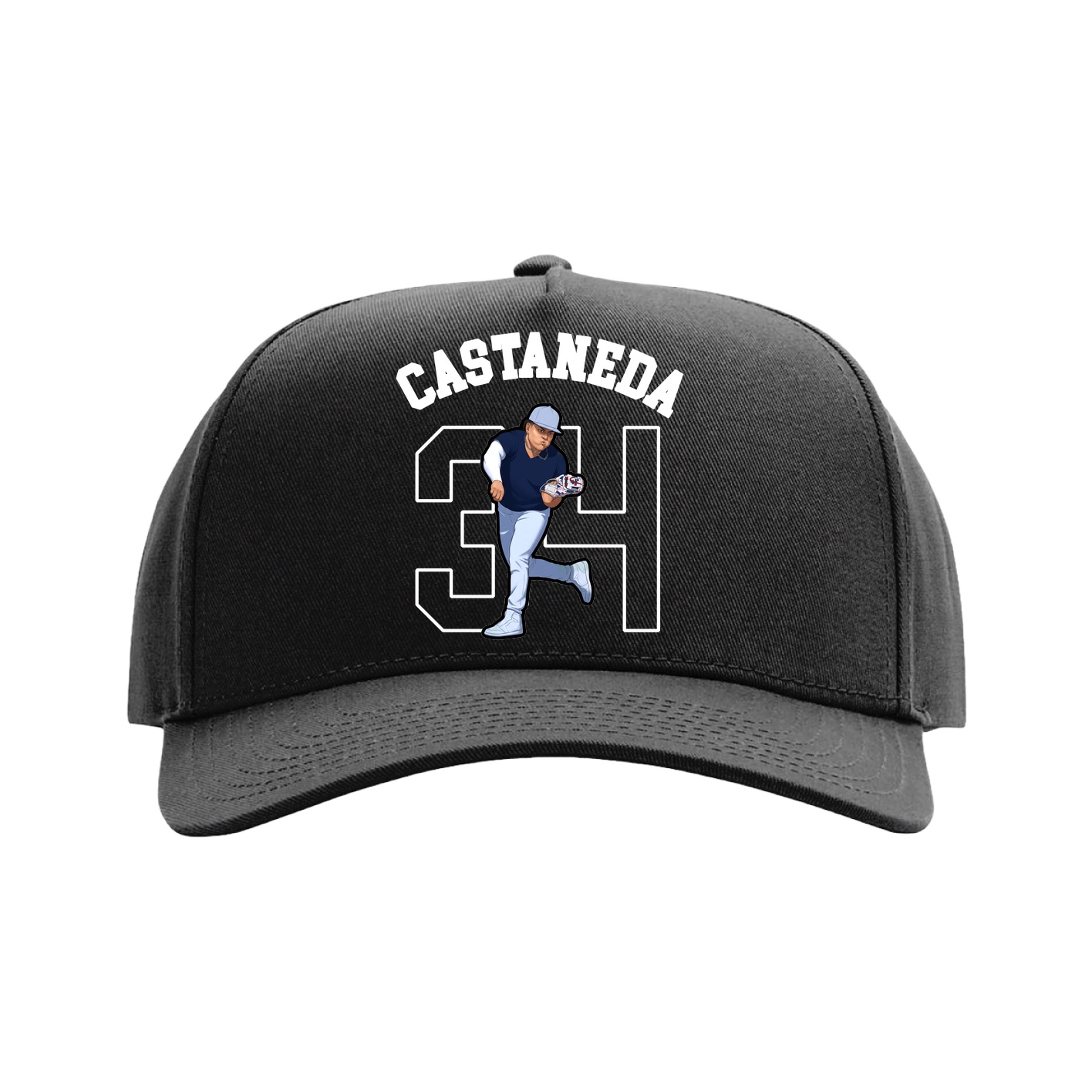 Full Fabric Five-Panel Champ Cap
