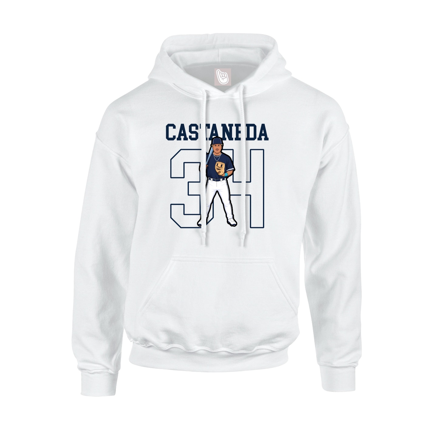 Youth Hoodie — Shirsey in White