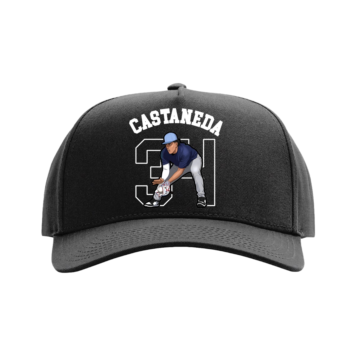 Full Fabric Five-Panel Champ Cap