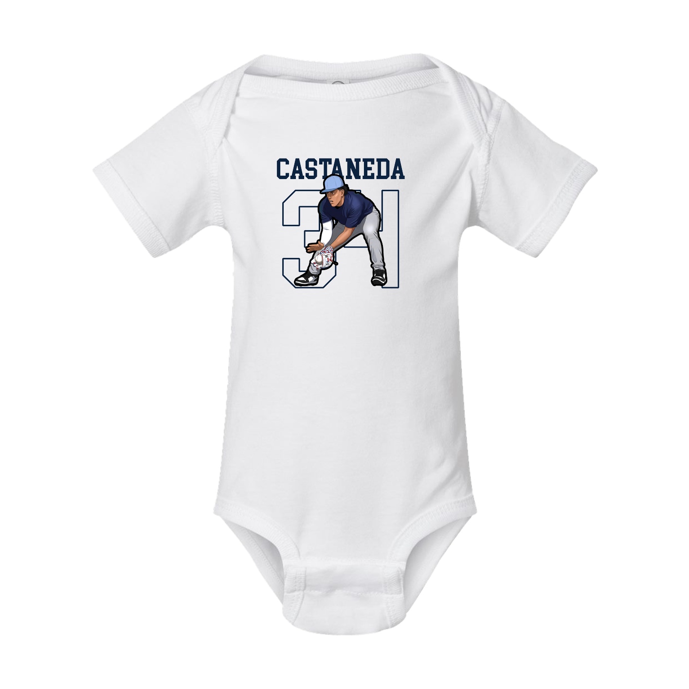 Baby Onesie — Shirsey in White