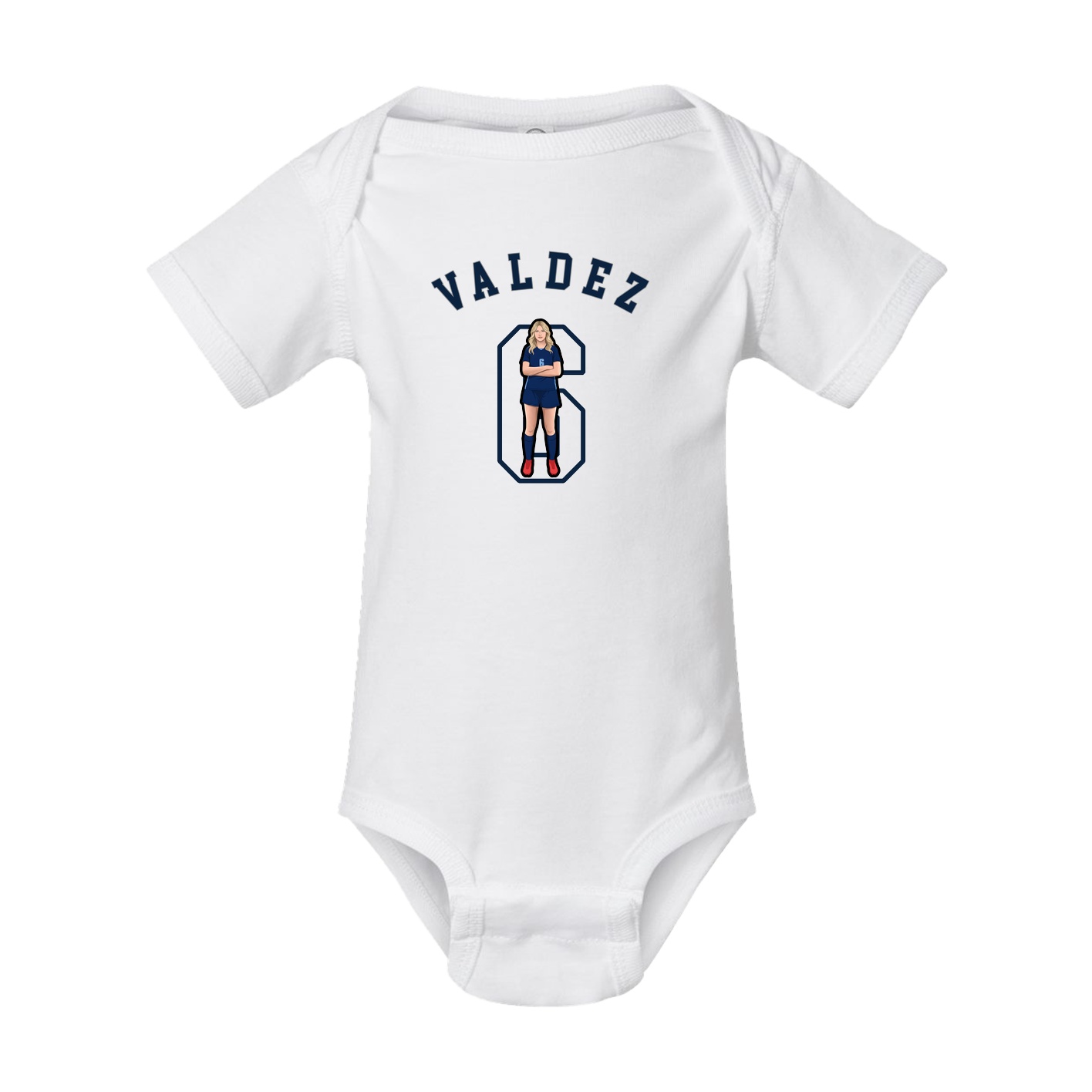 Baby Onesie — Shirsey Arch in White
