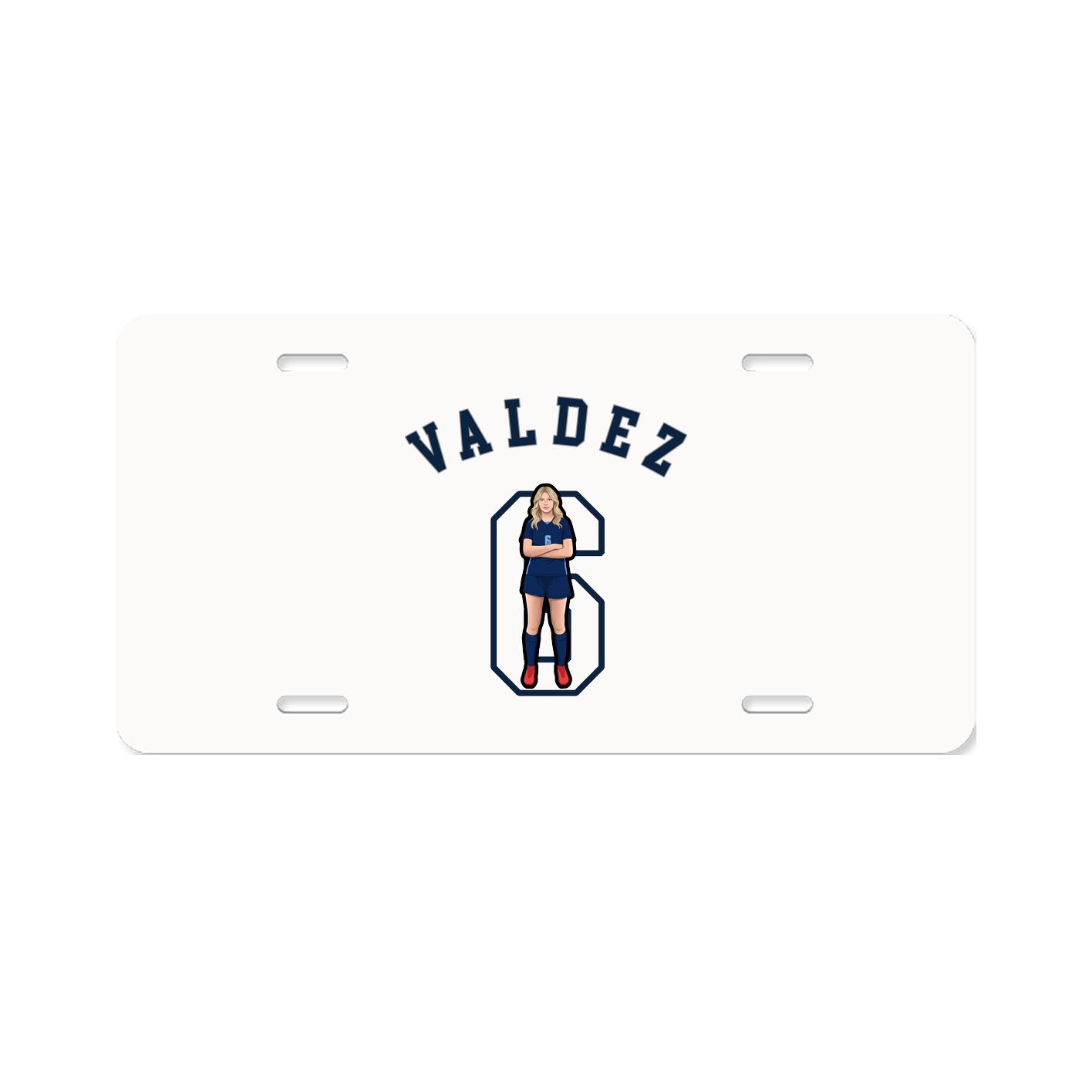 License Plate — Shirsey Arch in Classic