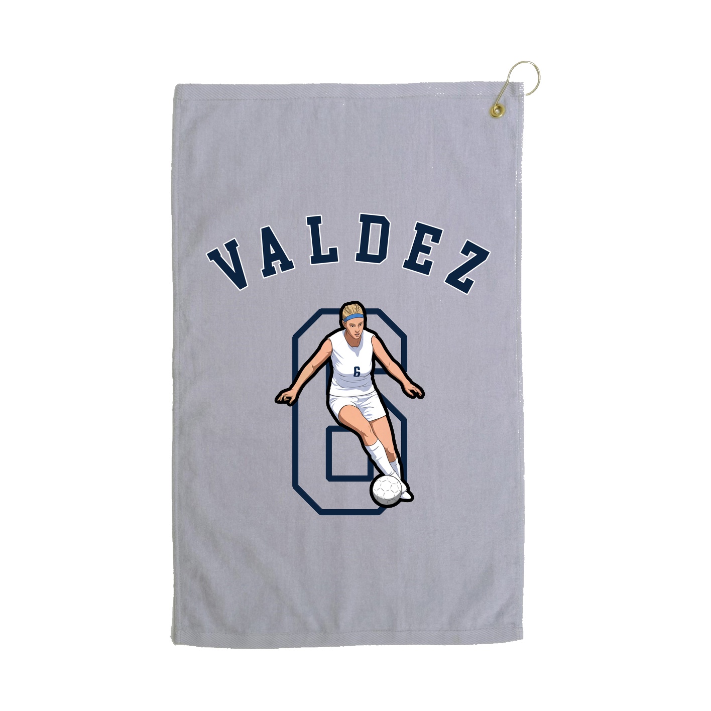 Golf Towel — Shirsey Arch in Grey