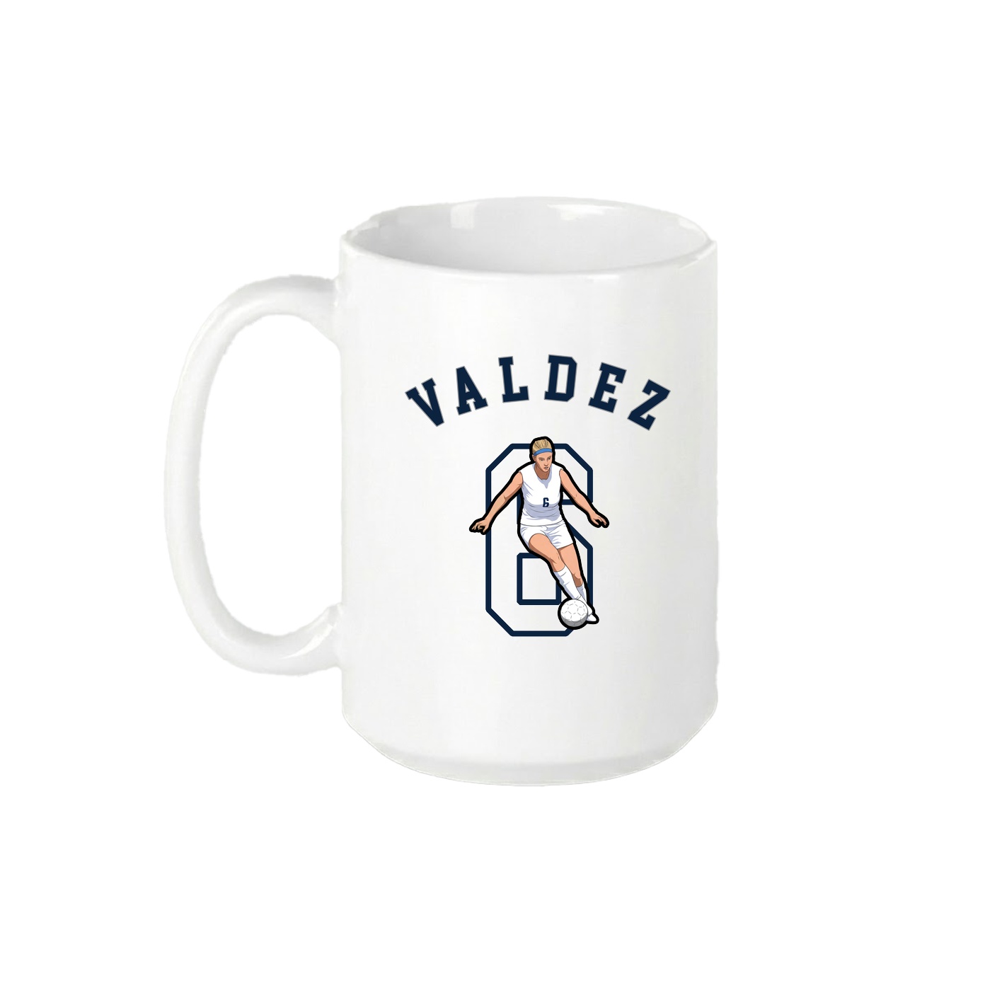 15oz Coffee Mug — Shirsey Arch in White
