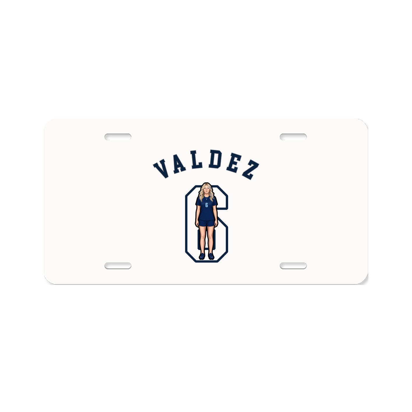 License Plate — Shirsey Arch in Classic