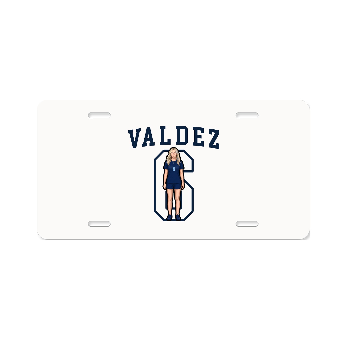 License Plate — Shirsey in Classic