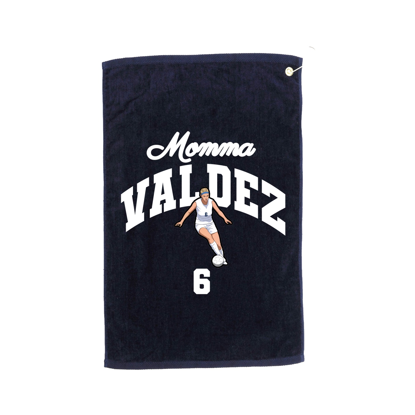 Golf Towel — Mothers Day Arch in Navy