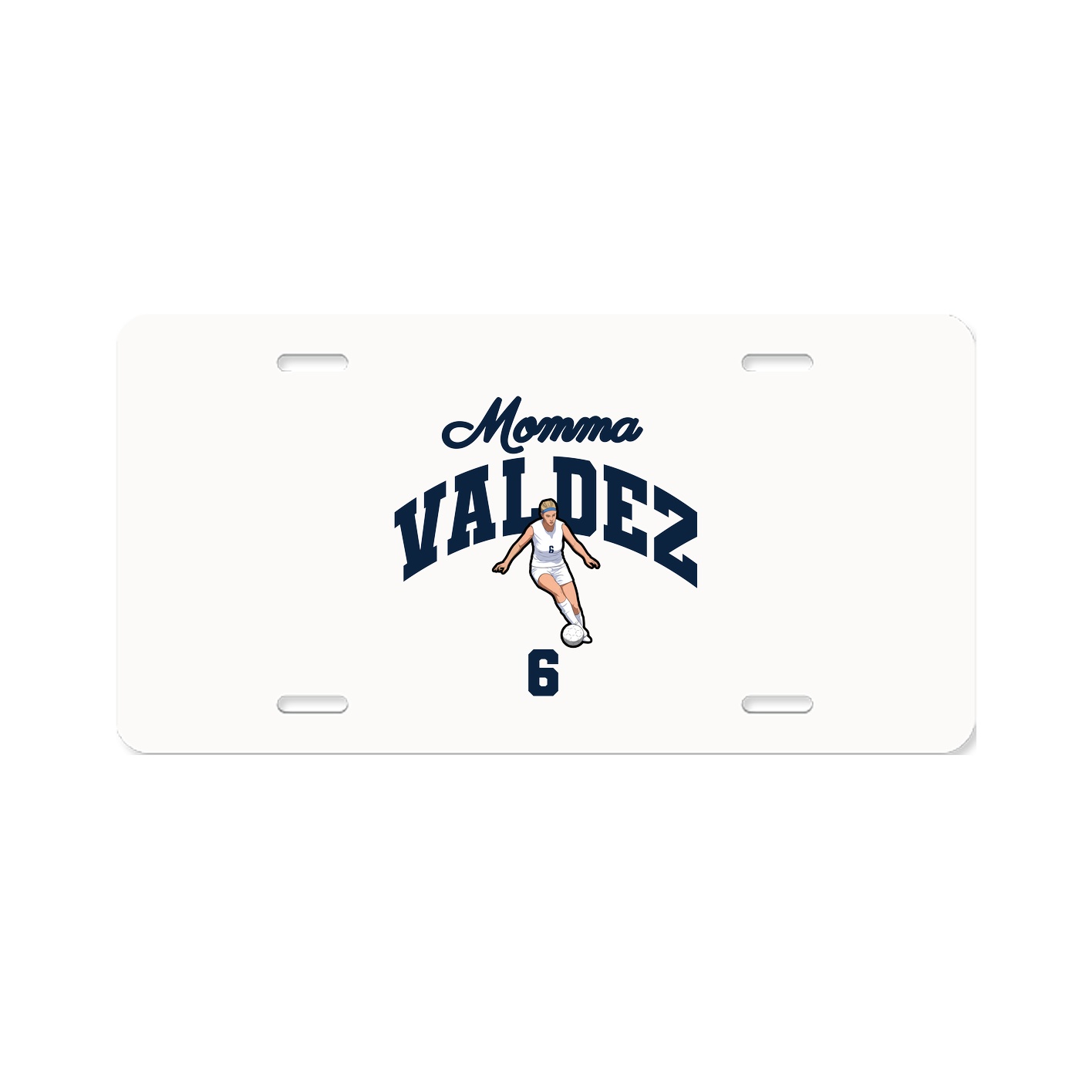 License Plate — Mothers Day Arch in Classic