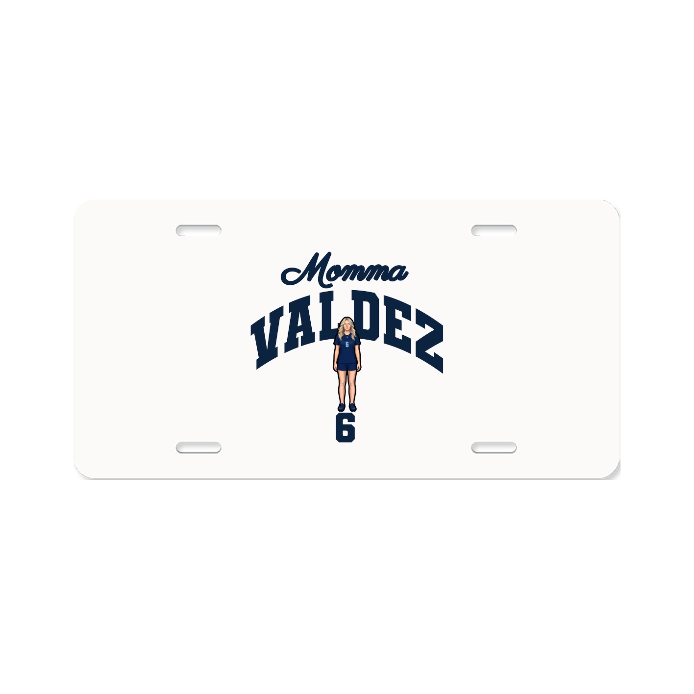License Plate — Mothers Day Arch in Classic