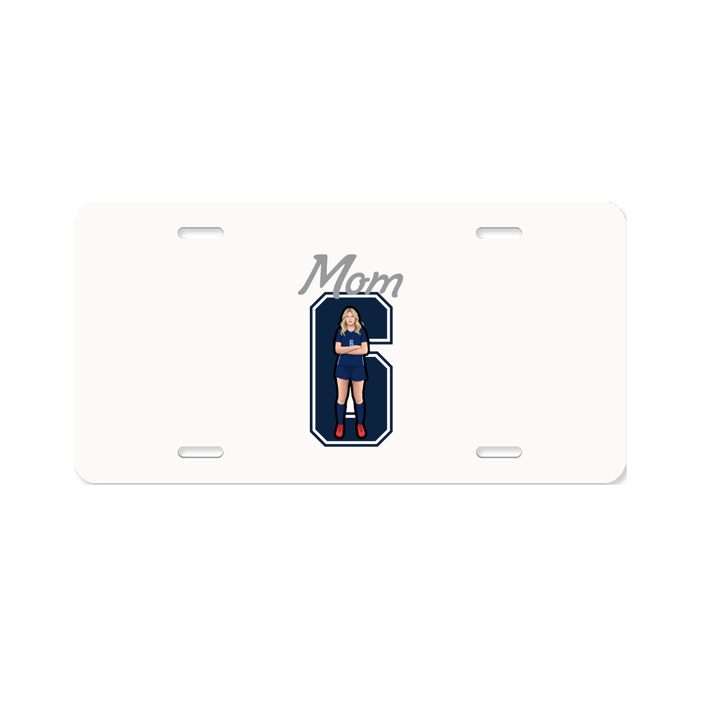 License Plate — Mothers Day Shirsey in Classic