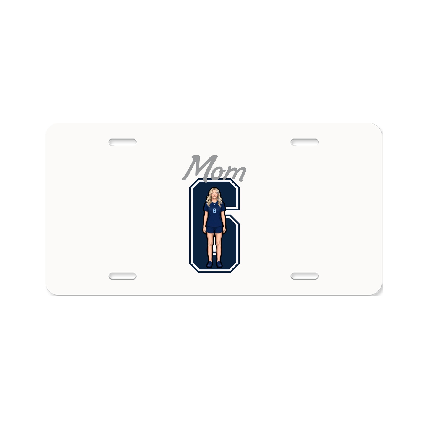 License Plate — Mothers Day Shirsey in Classic