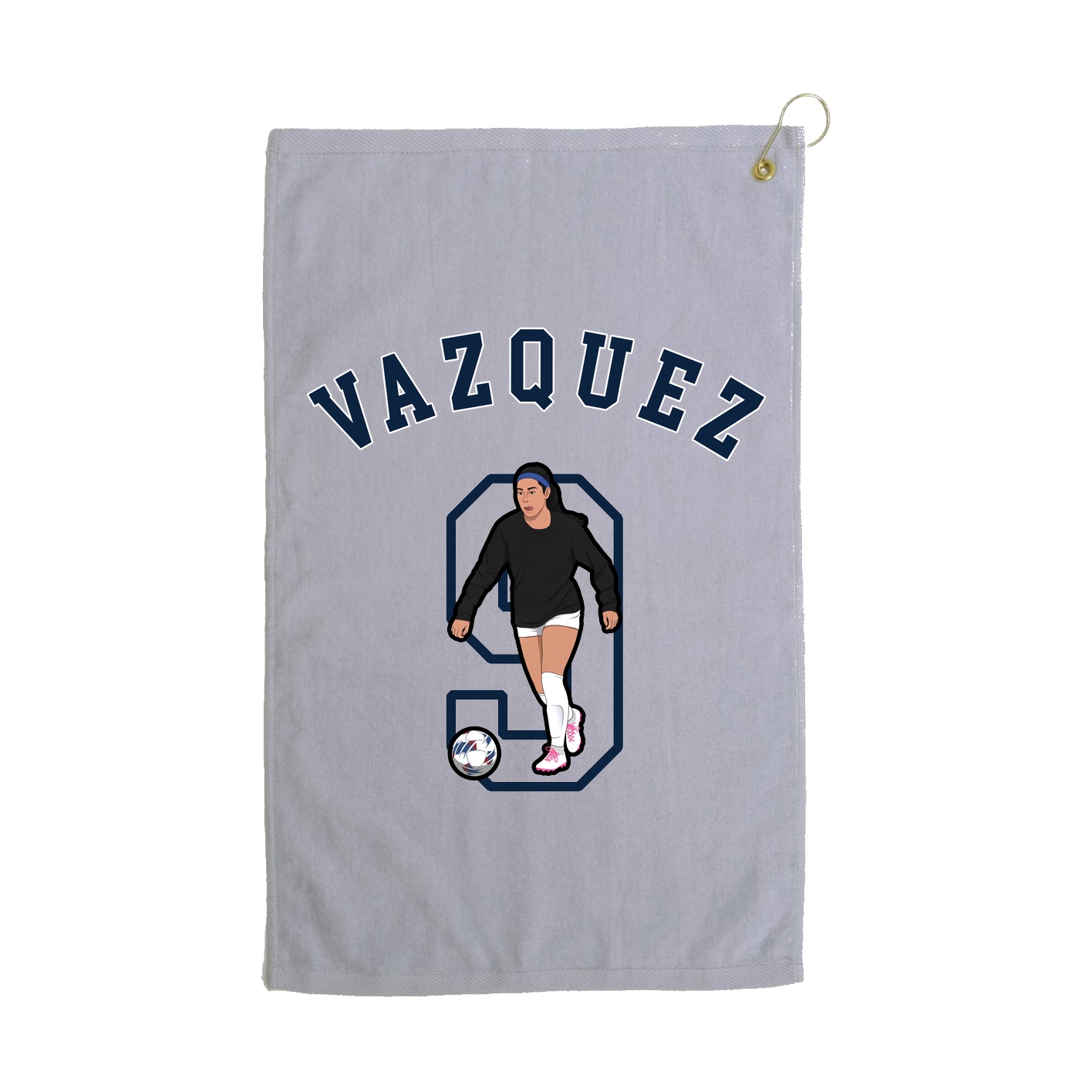 Golf Towel — Shirsey Arch in Grey