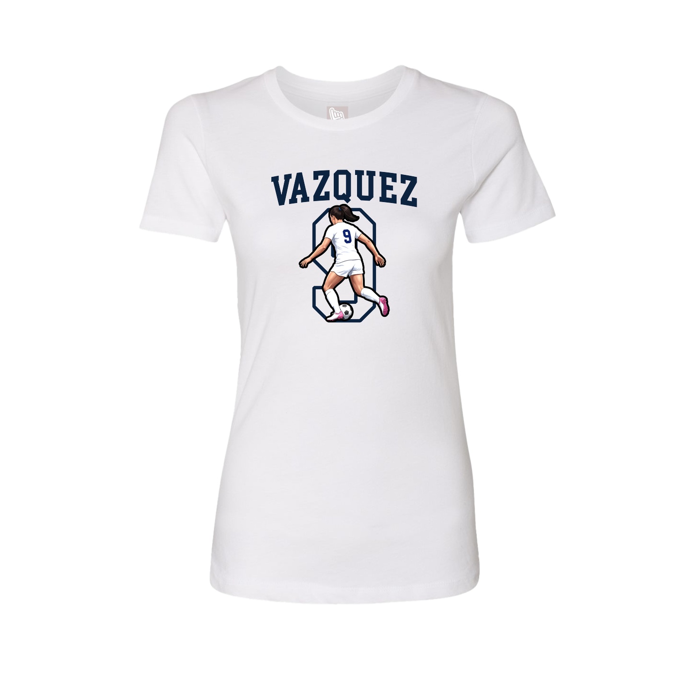 Fitted Women's Tee — Shirsey in White