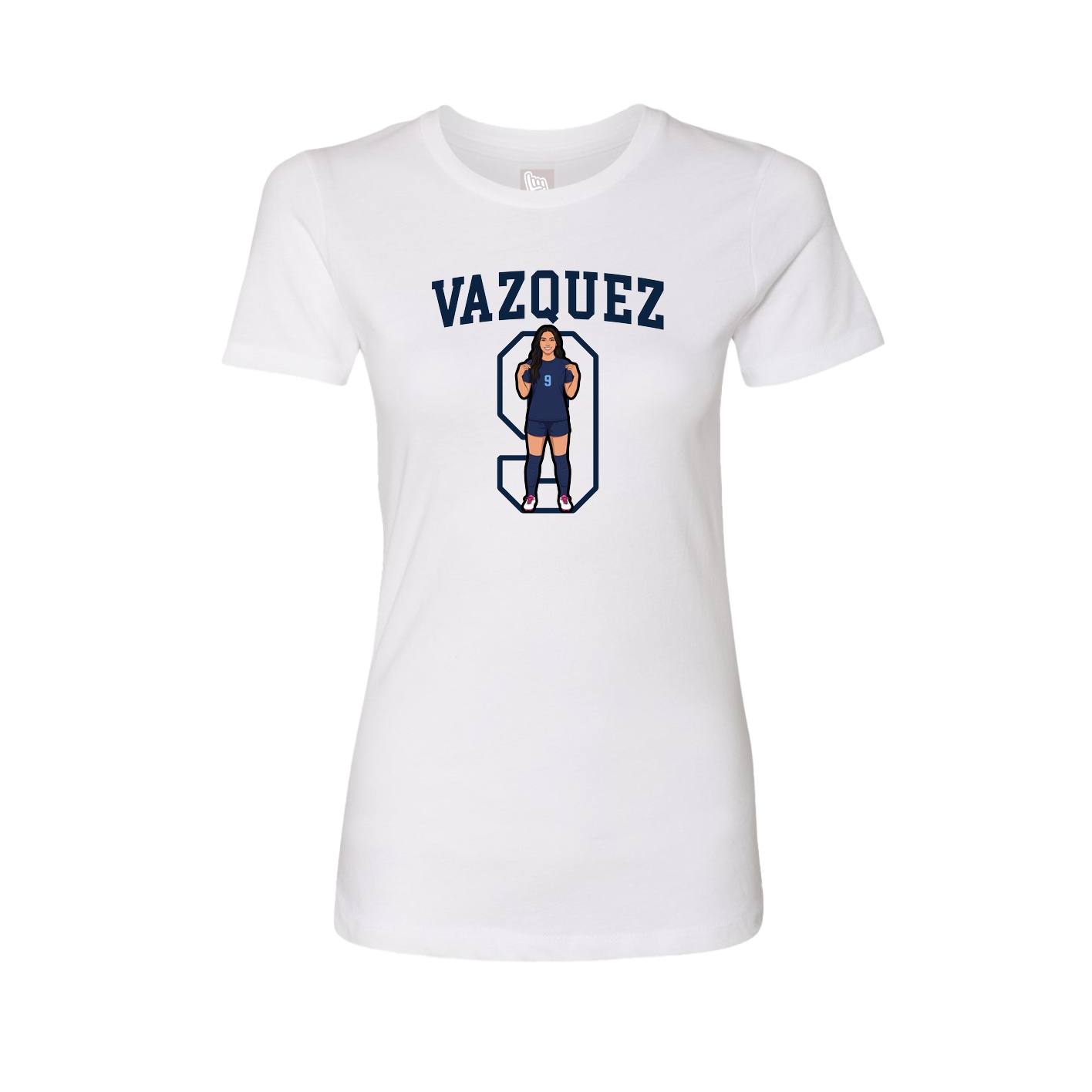 Fitted Women's Tee — Shirsey in White