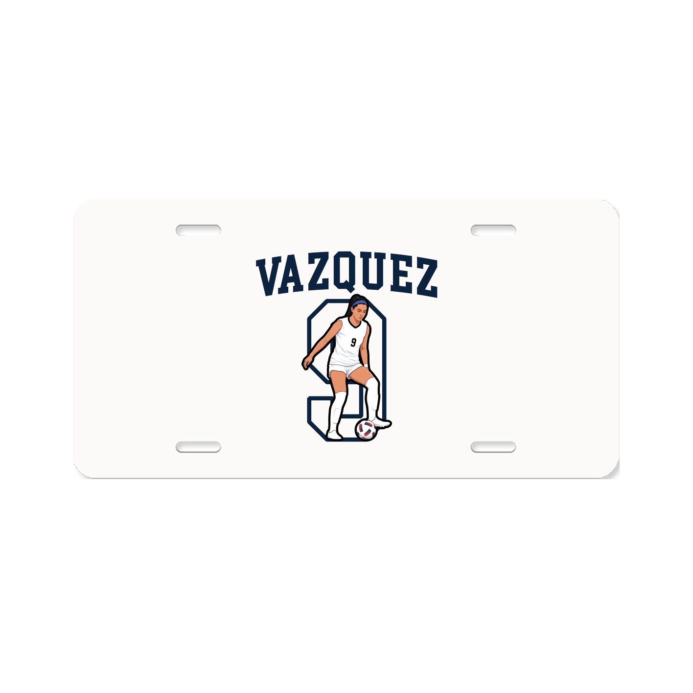 License Plate — Shirsey in Classic