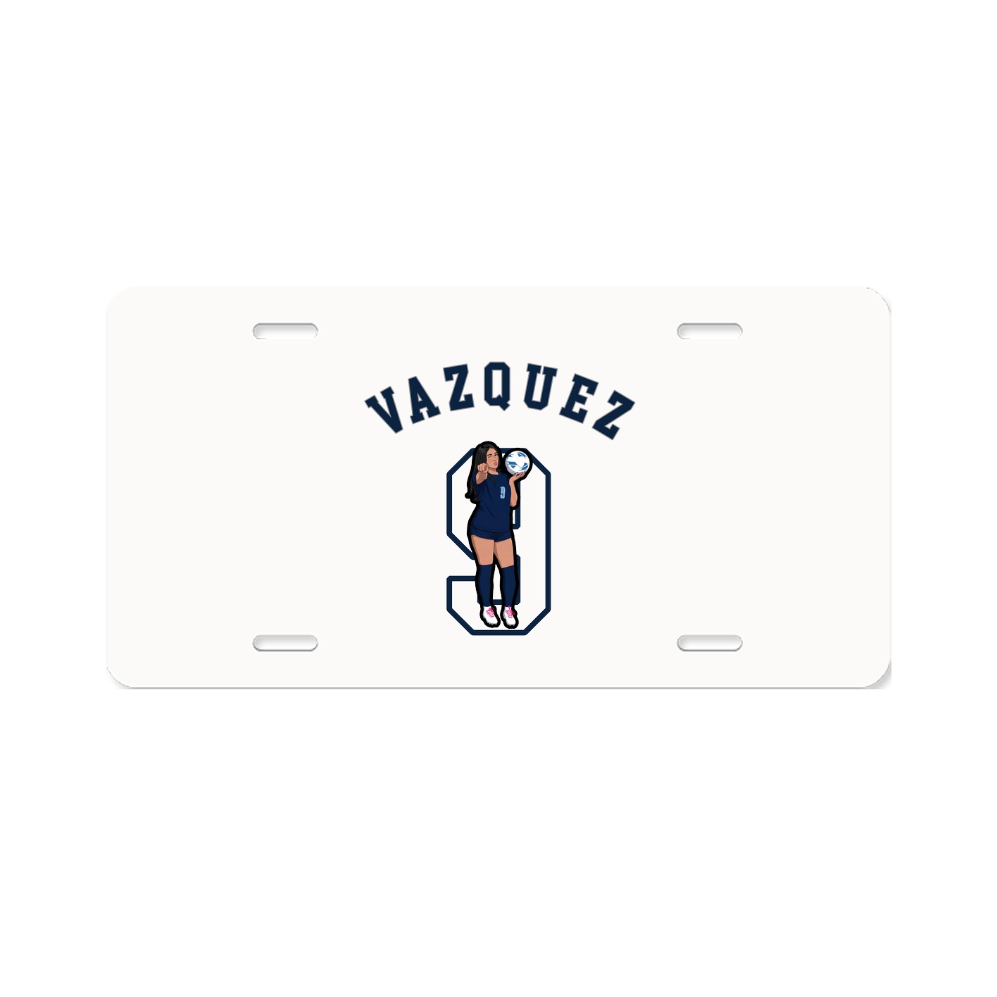 License Plate — Shirsey Arch in Classic