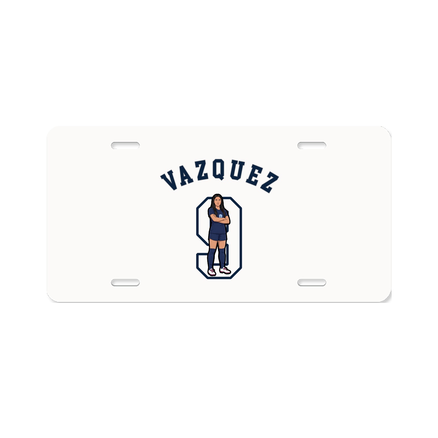 License Plate — Shirsey Arch in Classic