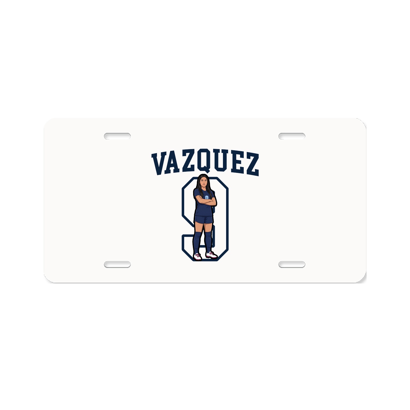 License Plate — Shirsey in Classic
