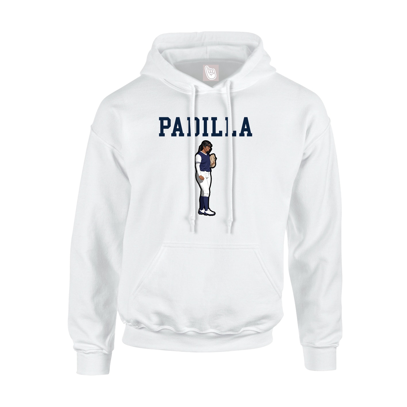 Youth Hoodie — Shirsey in White