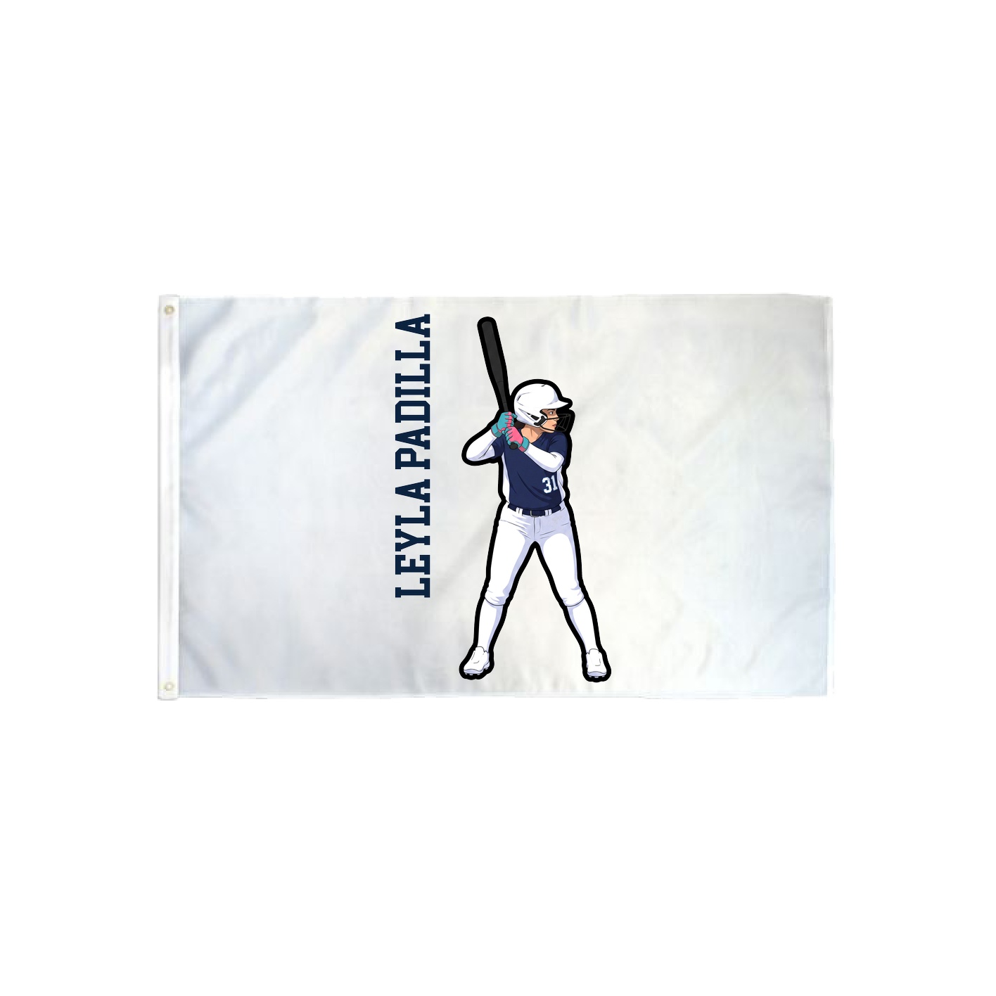 3x5 Flag — Name Vertical in Classic