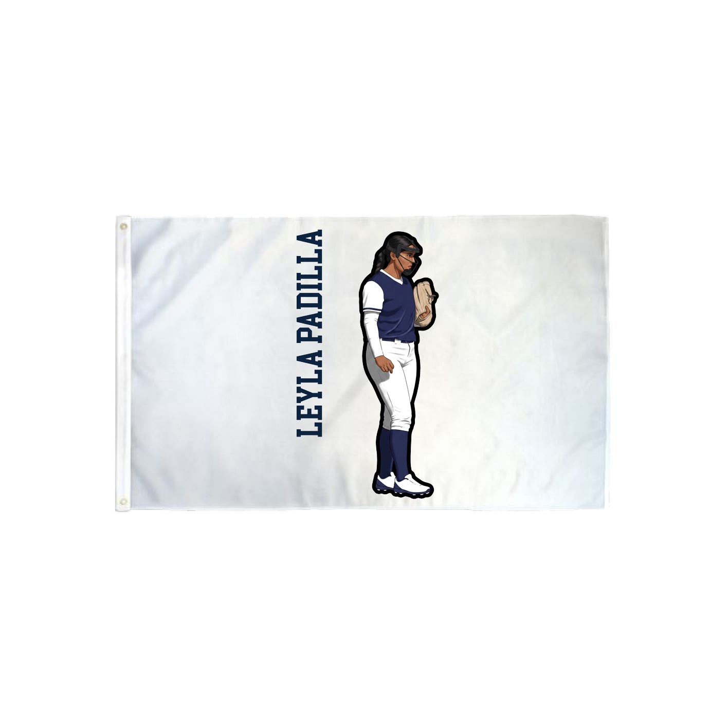 3x5 Flag — Name Vertical in Classic