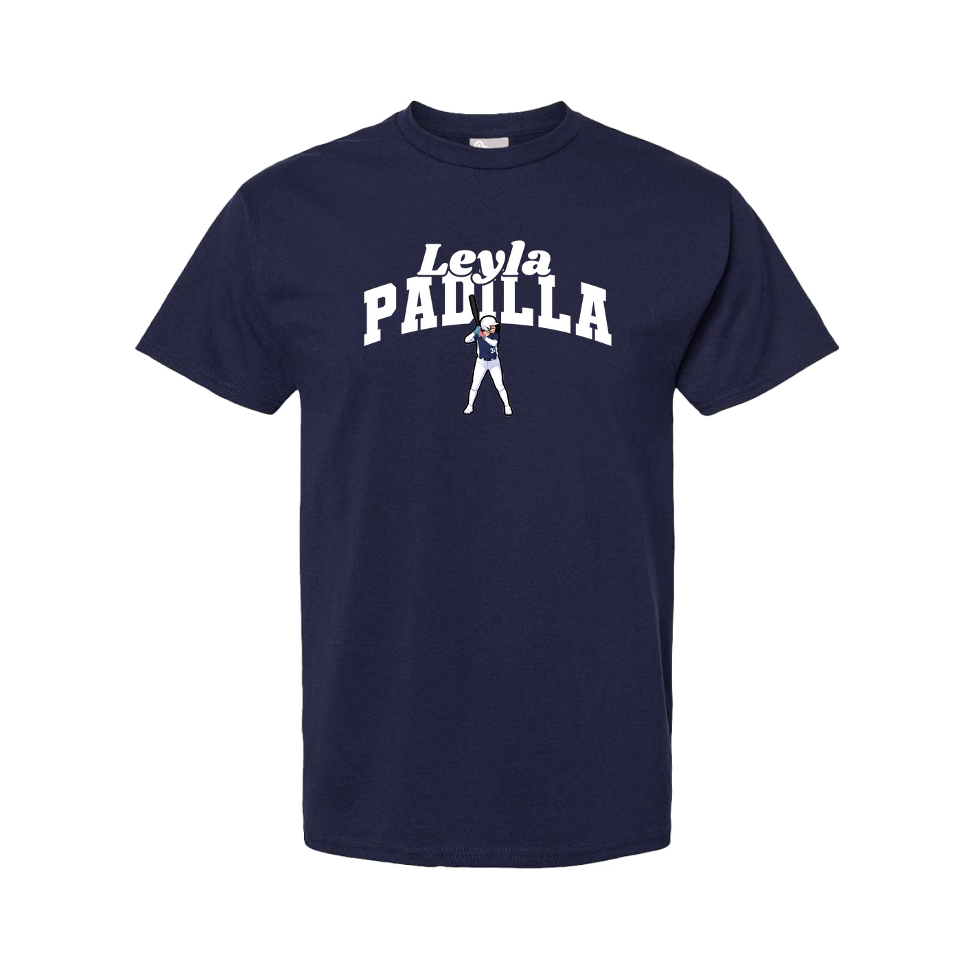 Youth Tee — Signature Arch in Navy