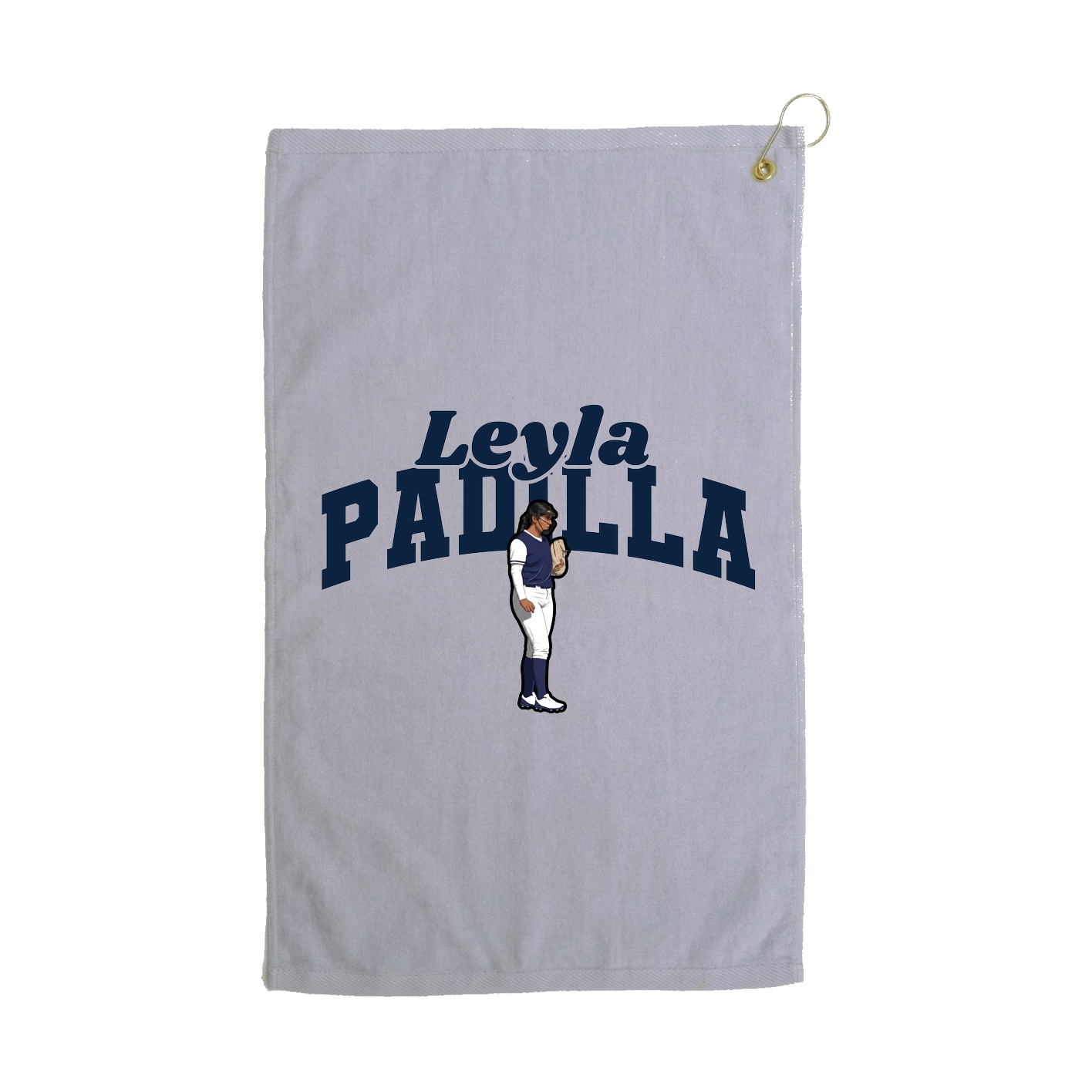 Golf Towel — Signature Arch in Grey