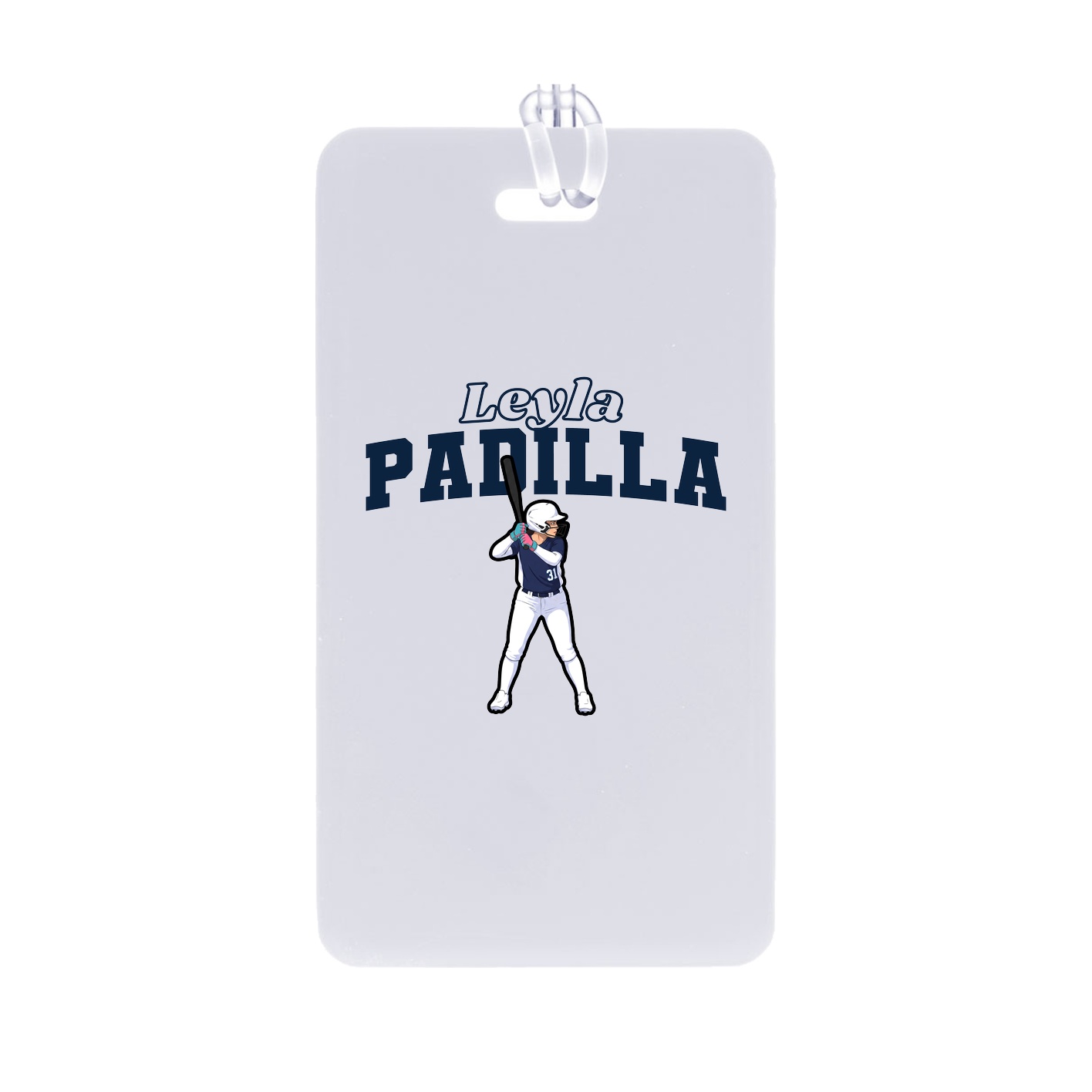 Bag Tag — Name Arch in Classic