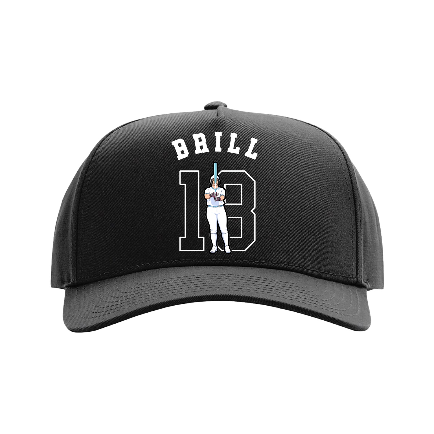 Full Fabric Five-Panel Champ Cap