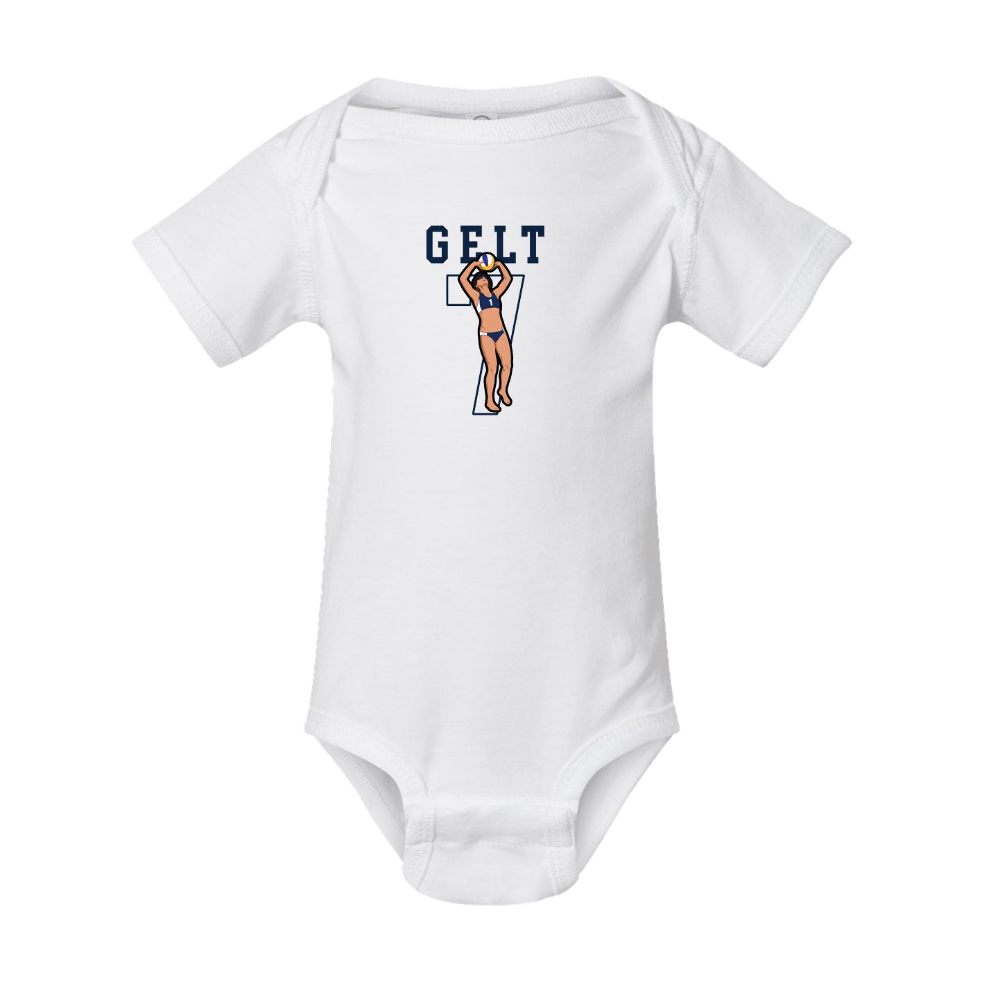 Baby Onesie — Shirsey in White